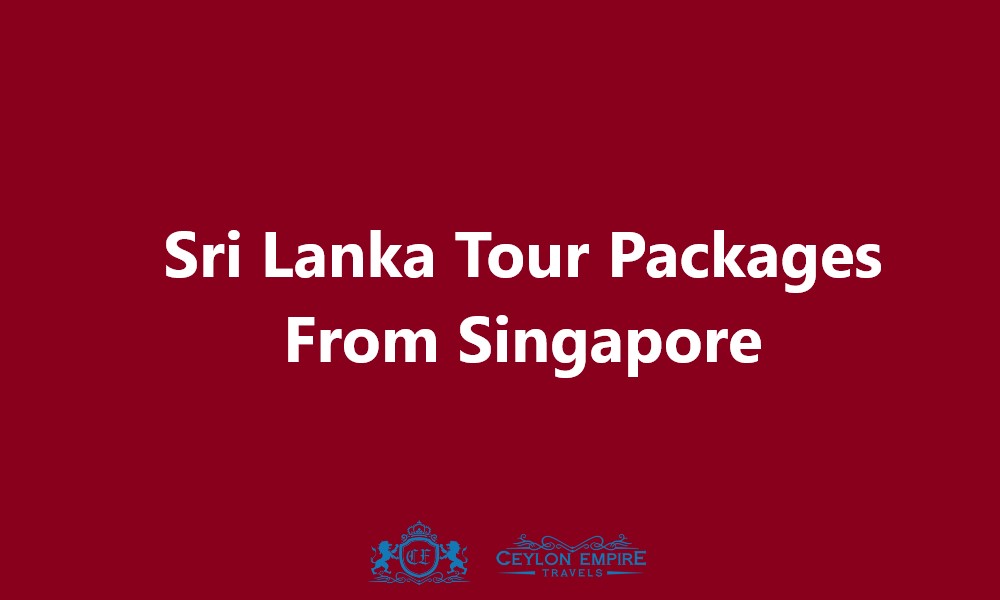 Sri Lanka Tour Packages From Singapore