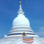 Japanese peace pagoda Rumassala